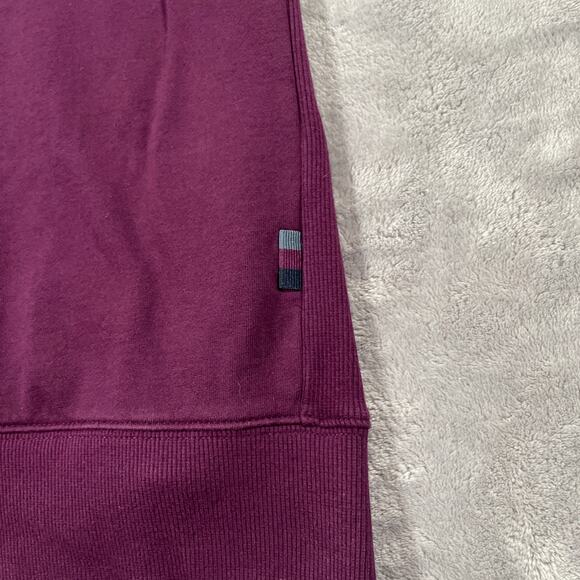 Rapha Sweatshirt Large Purple Full Zip Mock Neck Casual Athleisure Basic Classic - Picture 6 of 8